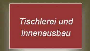Unternehmen Tischlerei Büsing