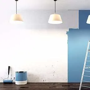 mei-co angestrichene Wand