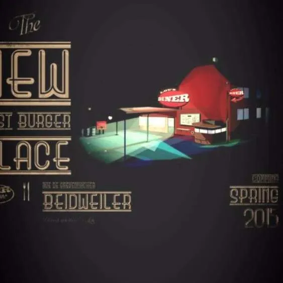 Lou´s Diner Aussenansicht