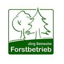 Forstbetrieb, grünes Logo, Tannen, Bäume