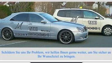 Unternehmen TaxiM Ihn. Matthias Meitz