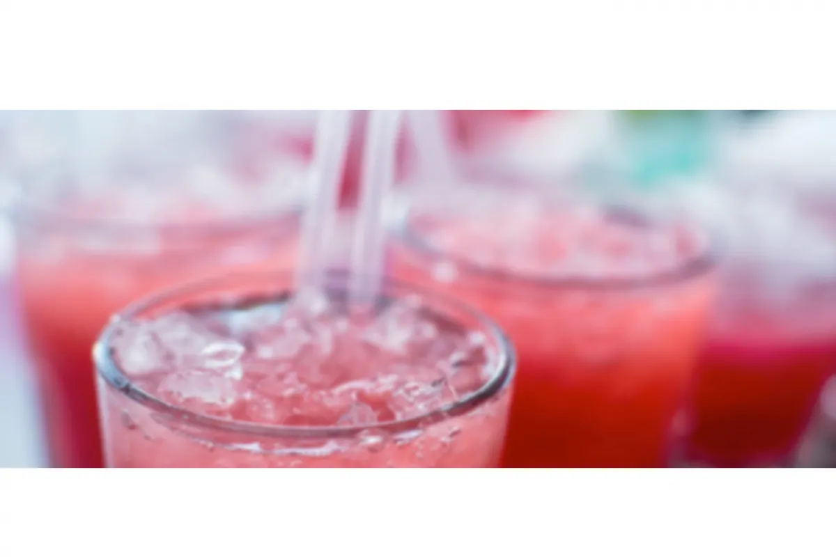 Cocktail mit Crusheis