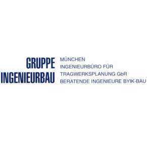 Firmenlogo von GRUPPE INGENIERUBAU MÜNCHEN - Ingenieurbüro für Tragwerksplanung GbR - Beratende Ingenieure BYIK BAU