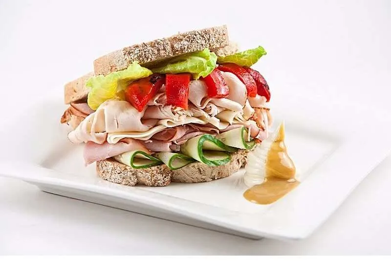 Belegtes Sandwich