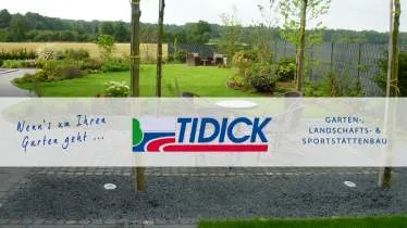 Unternehmen Tidick GmbH - Garten-, Landschafts- und Sportstättenbau