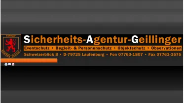 Unternehmen Sicherheits-Agentur-Geillinger