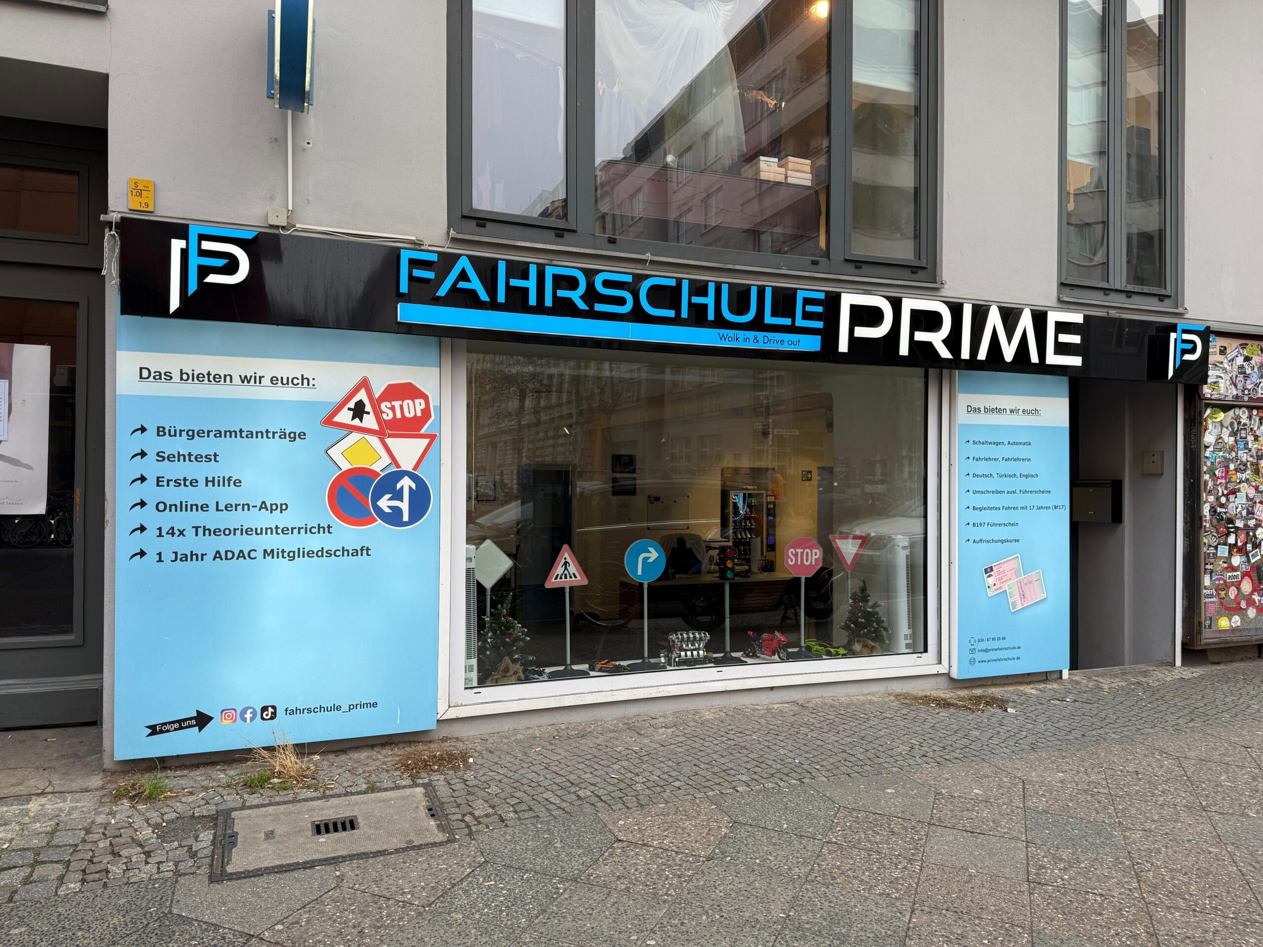 Unternehmen Fahr­schule Prime GmbH