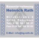 Firmenlogo von Bauunternehmung Heinrich Rath GmbH & Co.KG