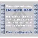 Firmenlogo von Bauunternehmung Heinrich Rath GmbH & Co.KG